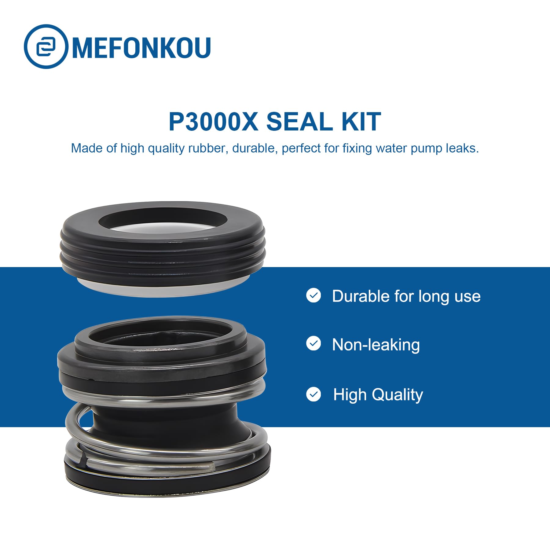 MEFONKOU SPX3000S pump lid O-ring to help prevent leaks.