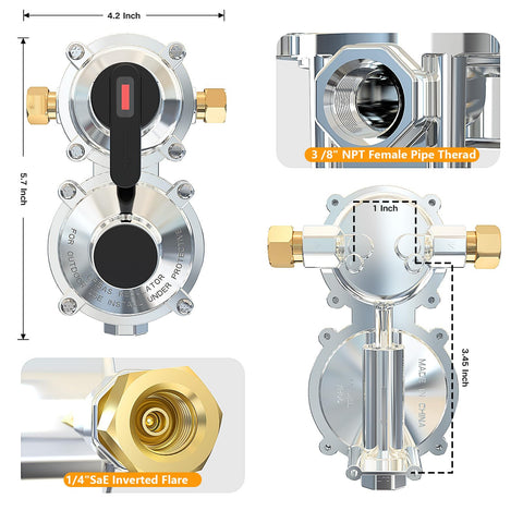 MEFUN dual-tank supply setup demonstrates seamless gas flow on the road