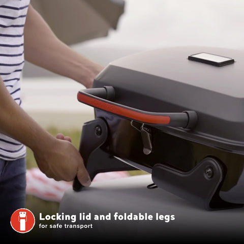 Megamaster 11,000 BTU stainless burner delivers fast, even heat.