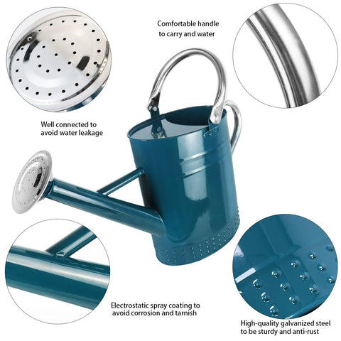 Closeup of Megawodar removable spout for precise watering