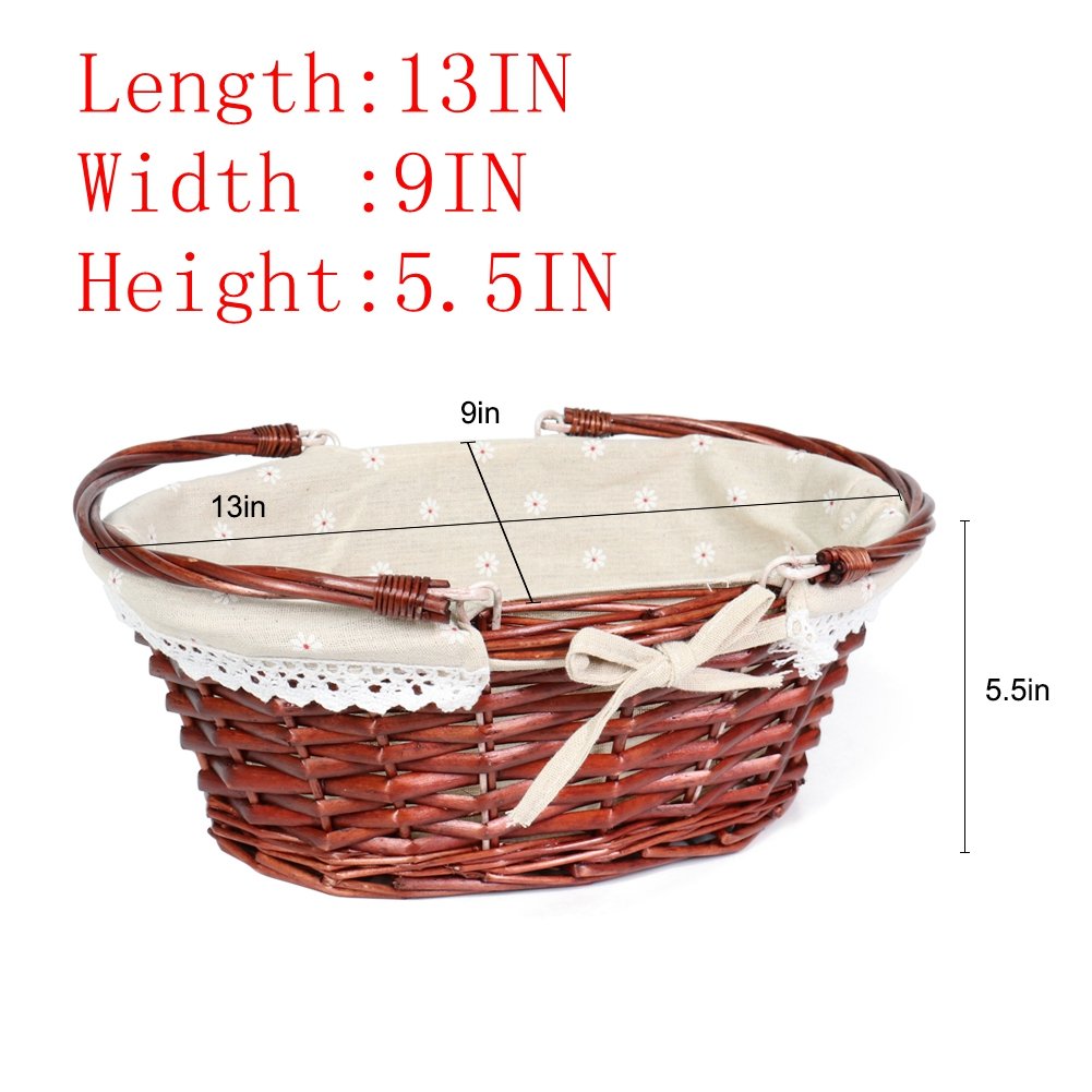MEIEM picnic basket set beside food items.