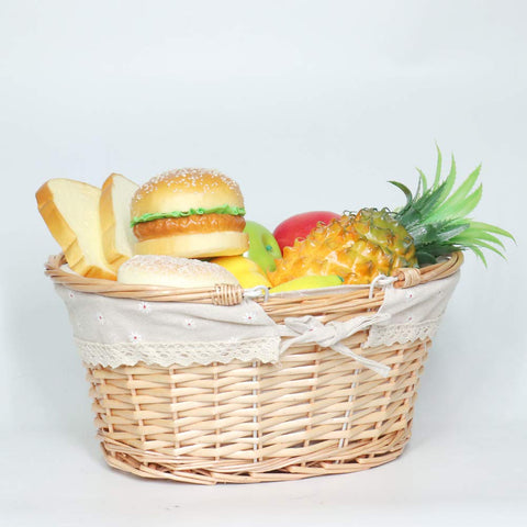 MEIEM picnic basket with handles for easy transport