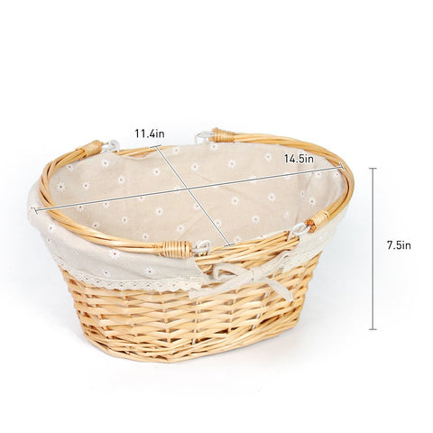 MEIEM storage basket for bath and toy organization