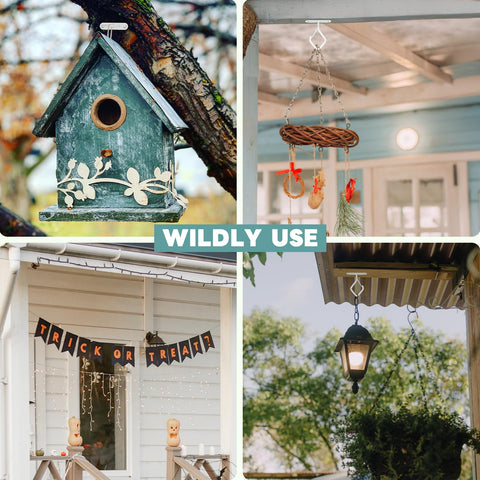 Meilidy indoor-outdoor hanging hook suitable for porch, patio, or garden