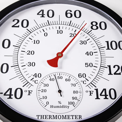 Bold numbers and red hands of MEINV improve readability indoors or outdoors