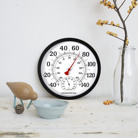 Versatile MEINV thermometer for patio, garden, greenhouse, or indoor spaces