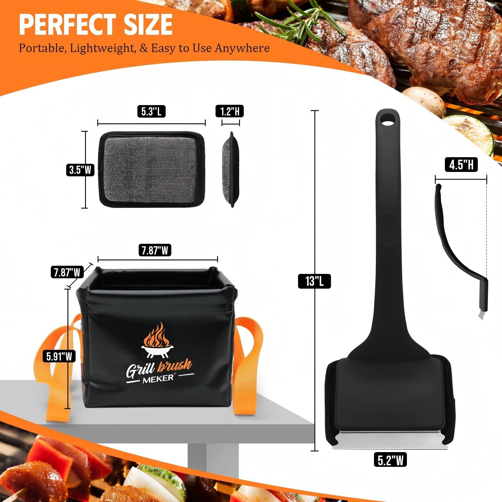MEKER portable dunk tank is ideal for camping and backyard cooks.
