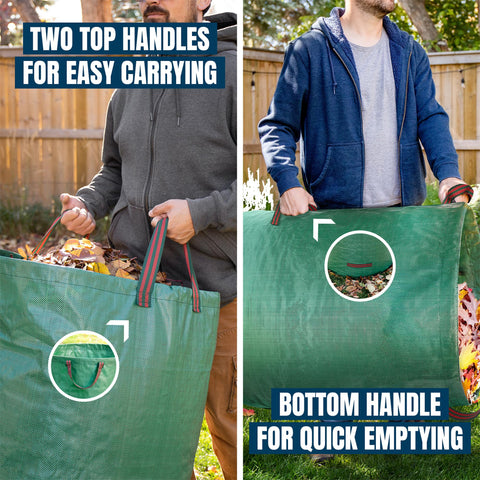 Collapsible design of MEKKAPRO Big Gulp bags for easy transport