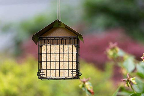 MEKKAPRO bird feeder cage hanger design for easy outdoor mounting.