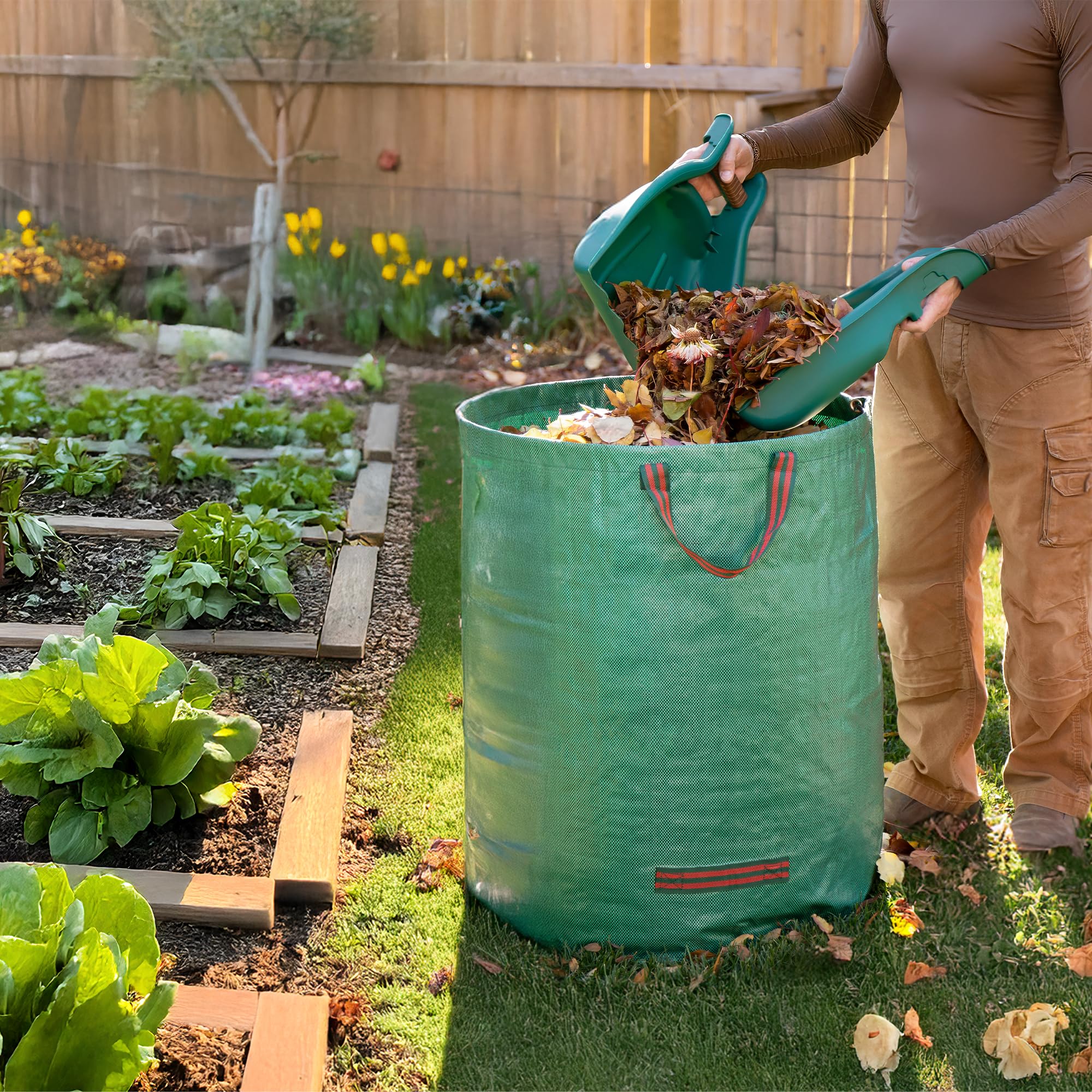 Two-piece MEKKAPRO kit offers versatile handling for gardens.
