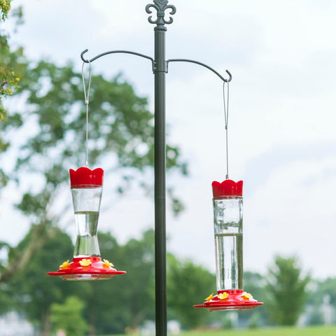 MEKKAPRO hanging feeder enhances backyard wildlife watching from your patio.