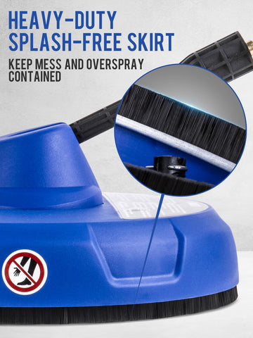 Lightweight MEKOH design for easy maneuvering during long cleaning sessions