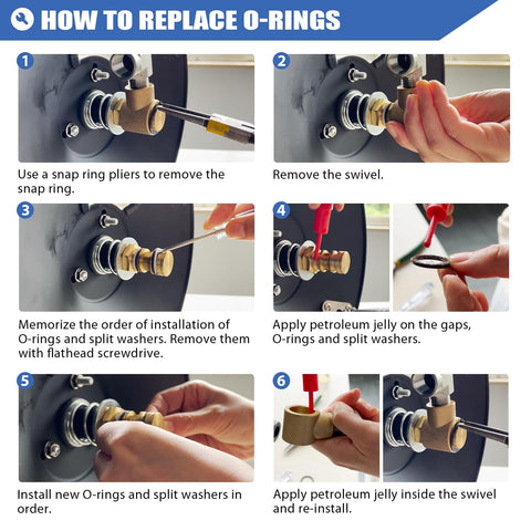 MEKOH includes inlet lead hose and extra fittings for quick setup.