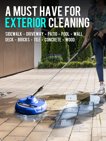 Wide-area cleaning from MEKOH perfect for driveways and patios