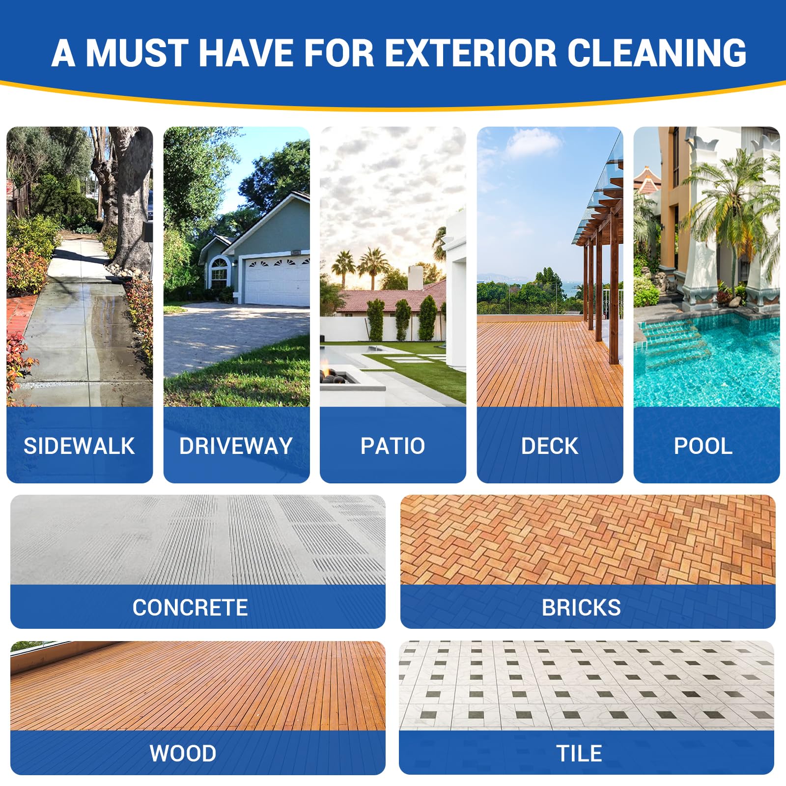 MEKOH packaged accessories including extension wand and nozzles for ready use