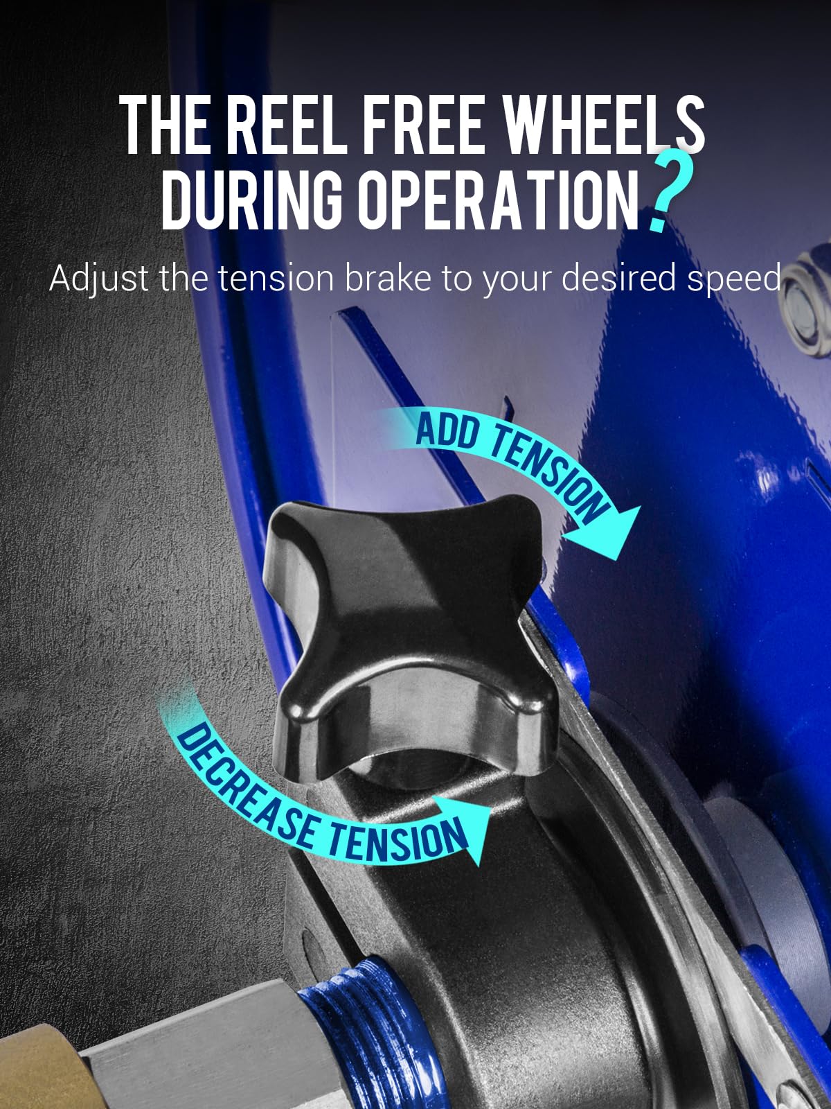 MEKOH adjustable brake controls hose release tension