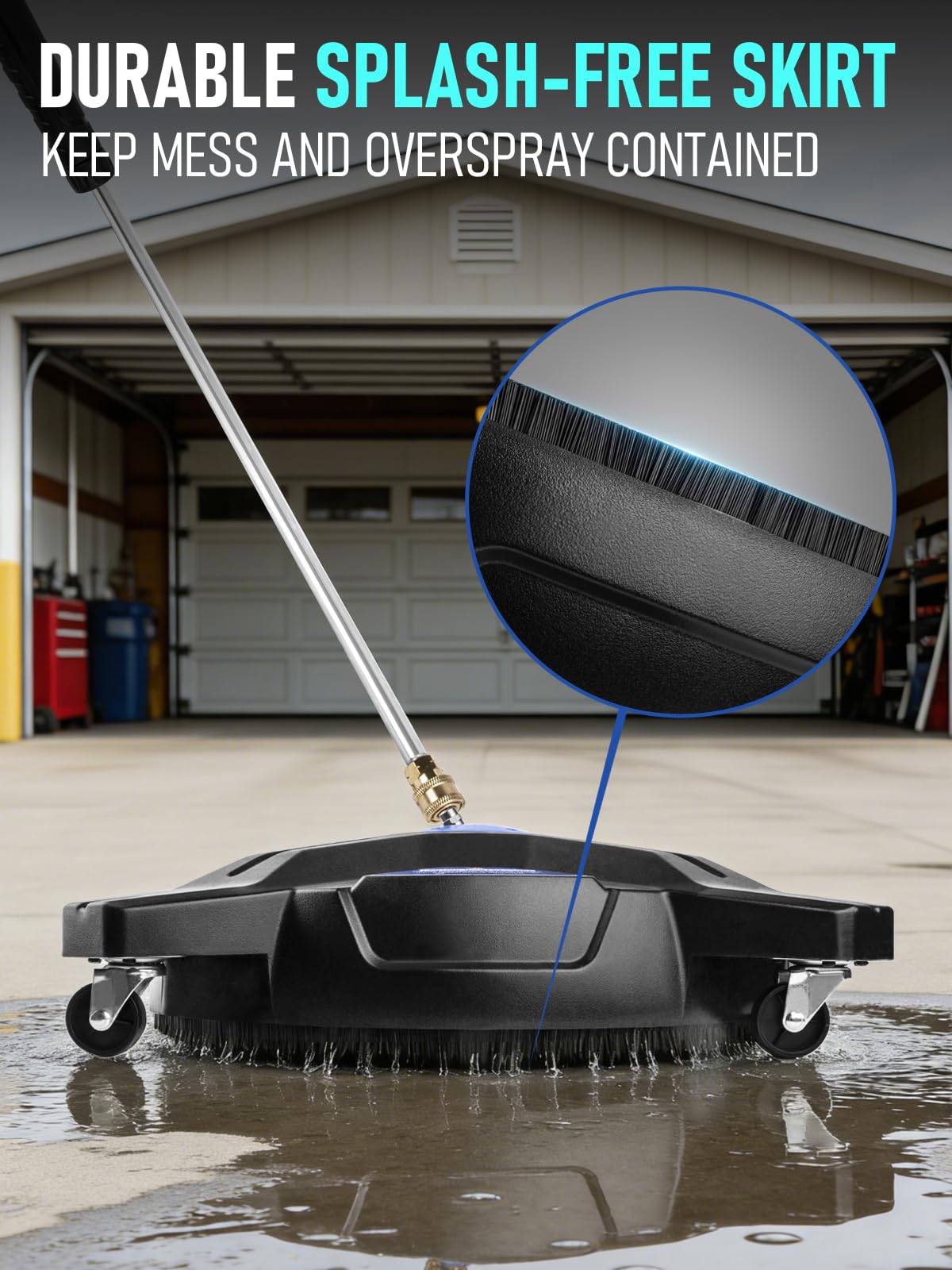 MEKOH quarter-inch quick-connect fits most pressure washers quickly