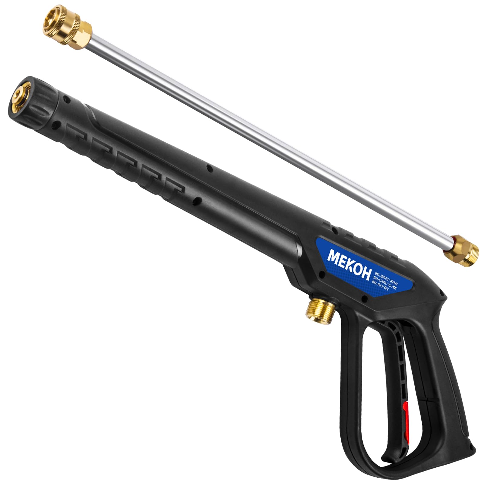 MEKOH universal pressure washer gun with versatile compatibility for multiple brands