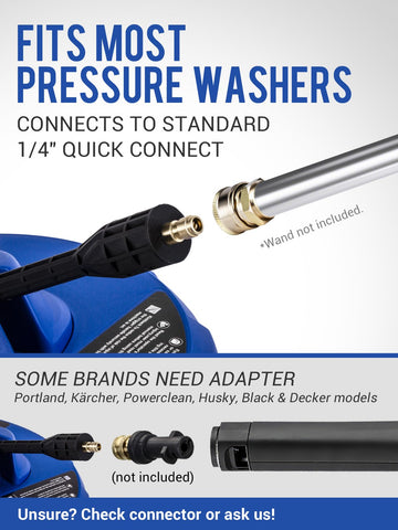 MEKOH surface cleaner with bristle skirt contains debris during cleaning