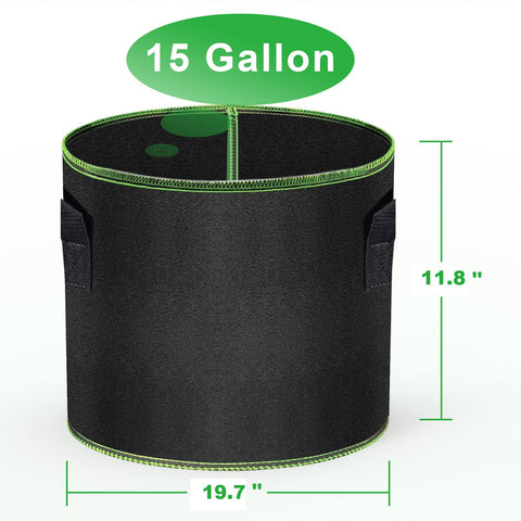 MEKOLIFE breathable double-layer fabric promotes air circulation for healthier roots