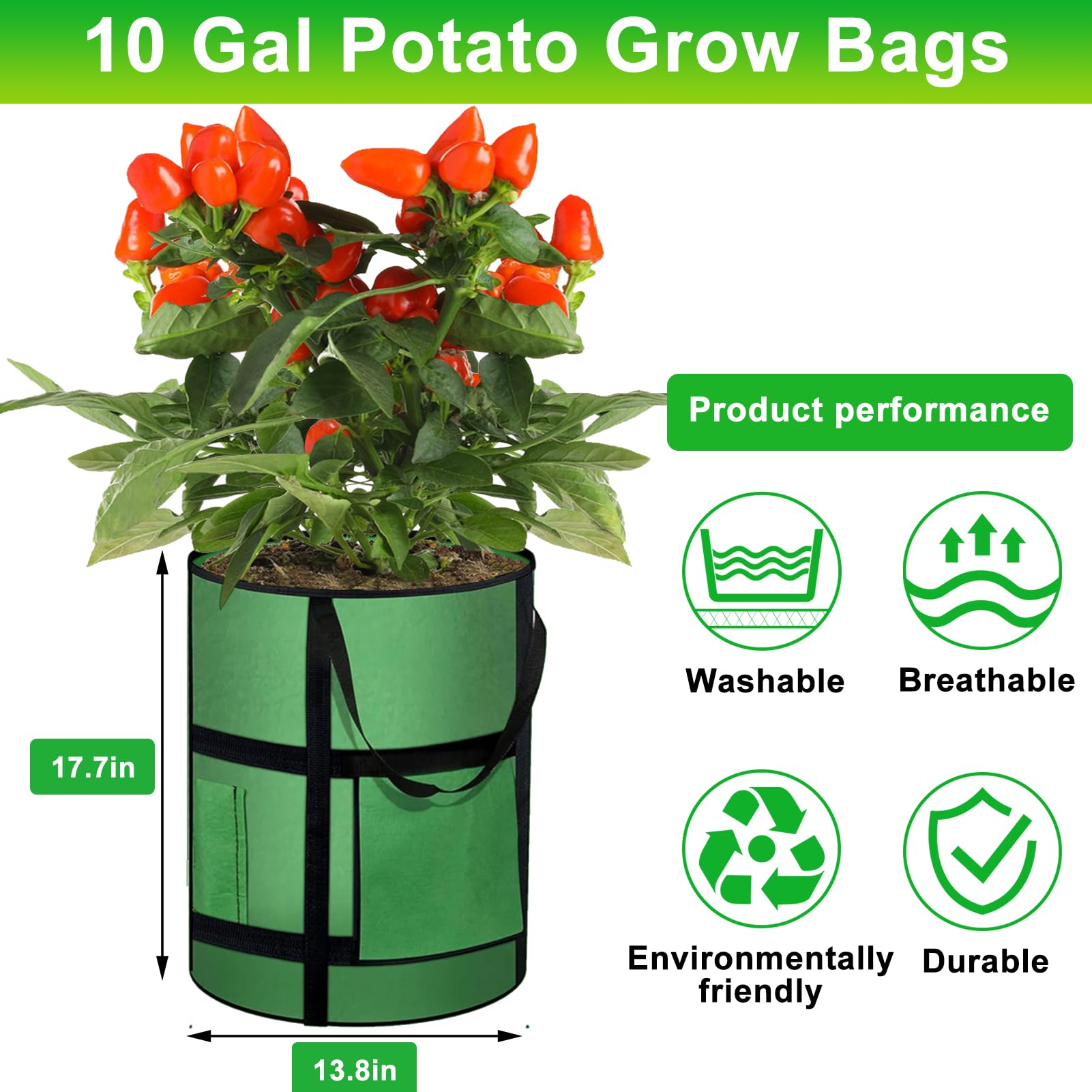 MEKOLIFE bag featuring 3D surround handles for easy transport.