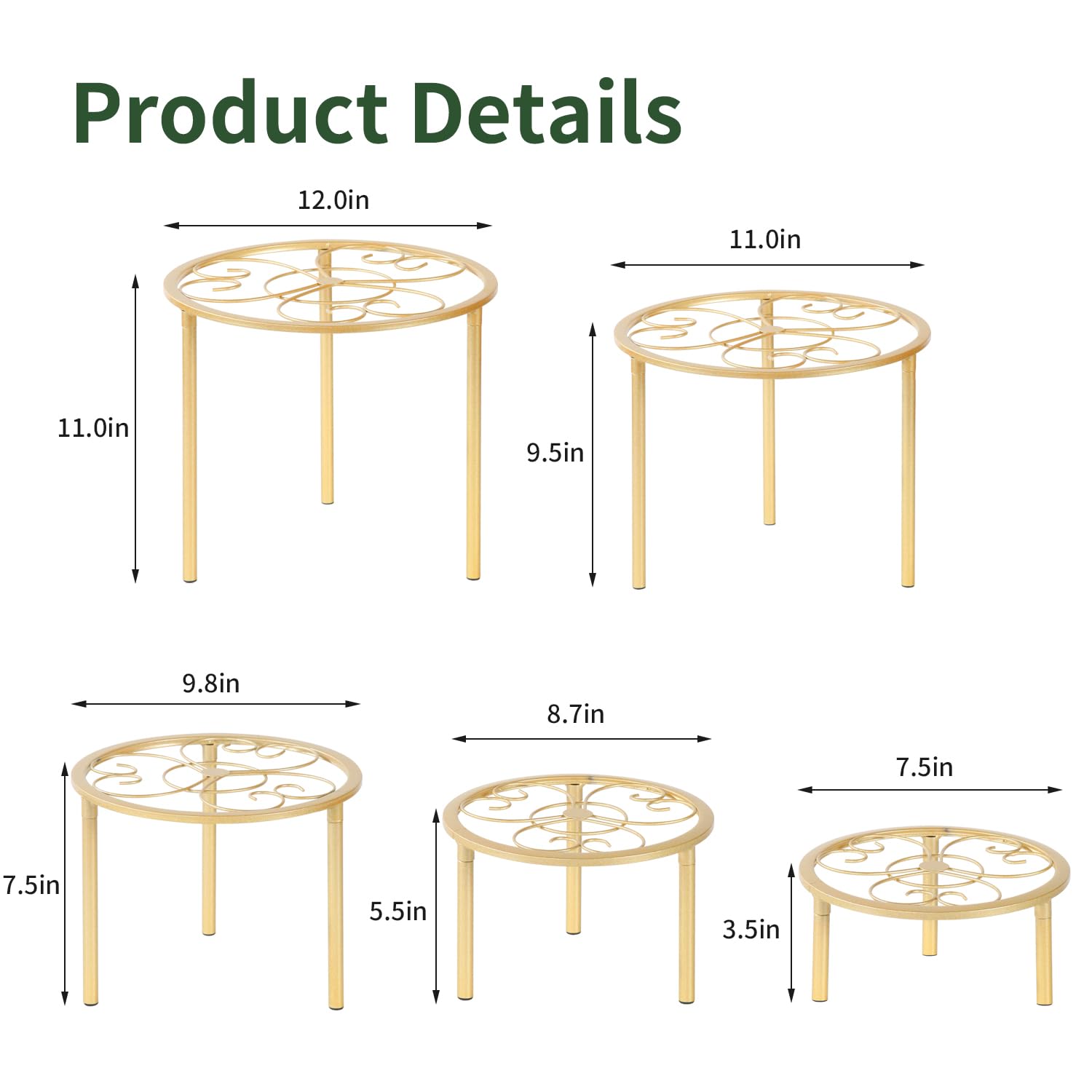 mekpiwu guardrail top circular ring protects pots from slipping