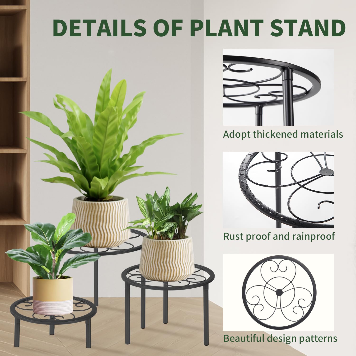 mekpiwu plant rack elevates indoor and outdoor spaces with clean lines