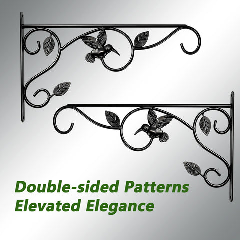 The mekpiwu rust-resistant bracket withstands outdoor conditions while keeping heavy items secure.