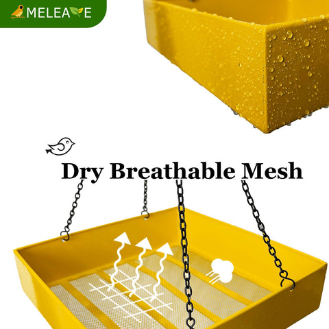 Meleave varied-seed-compatibility: attracts finches, cardinals, and blue jays with diverse foods