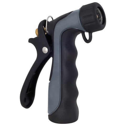 Melnor 465C industrial nozzle with rugged handle for tough outdoor tasks.