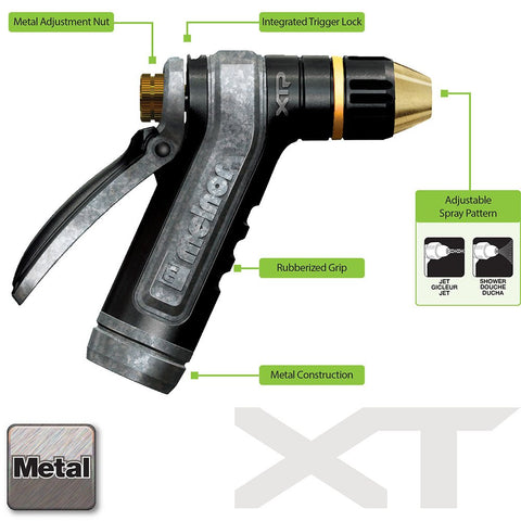 Melnor 65019-AMZ XT Quick Connect adapter enables fast tool changes.