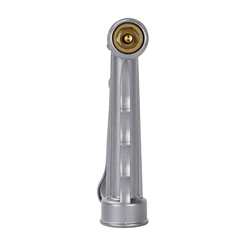 Melnor 65033-AMZ quick-connect adapter installed for fast hose tool changes.