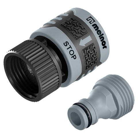 Melnor 65142AMZ slip-resistant grip for secure handling during use.