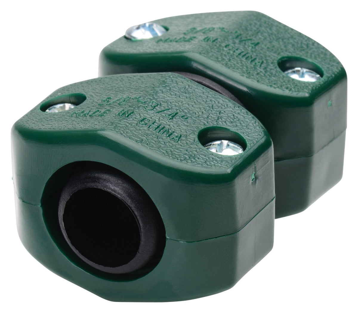 Melnor Hose Mender fixes leaks on 5/8-inch or 3/4-inch hoses.