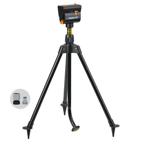 Melnor MiniMax Turbo Sprinkler on tripod waters up to 4,000 sq ft