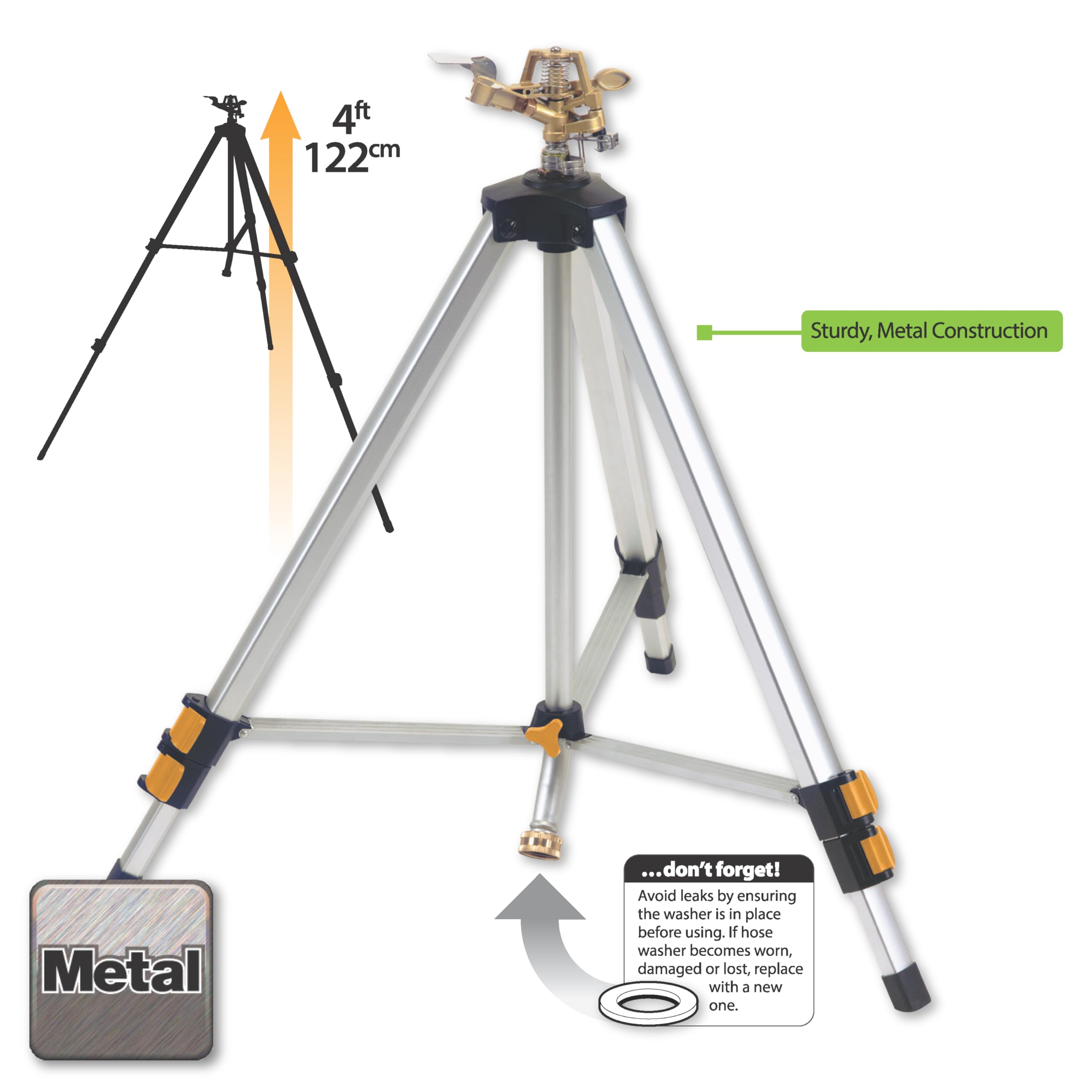 Melnor product end connector enables secure attachment