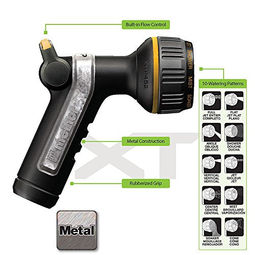 Melnor quick-connect set for easy hose attachment and removal.
