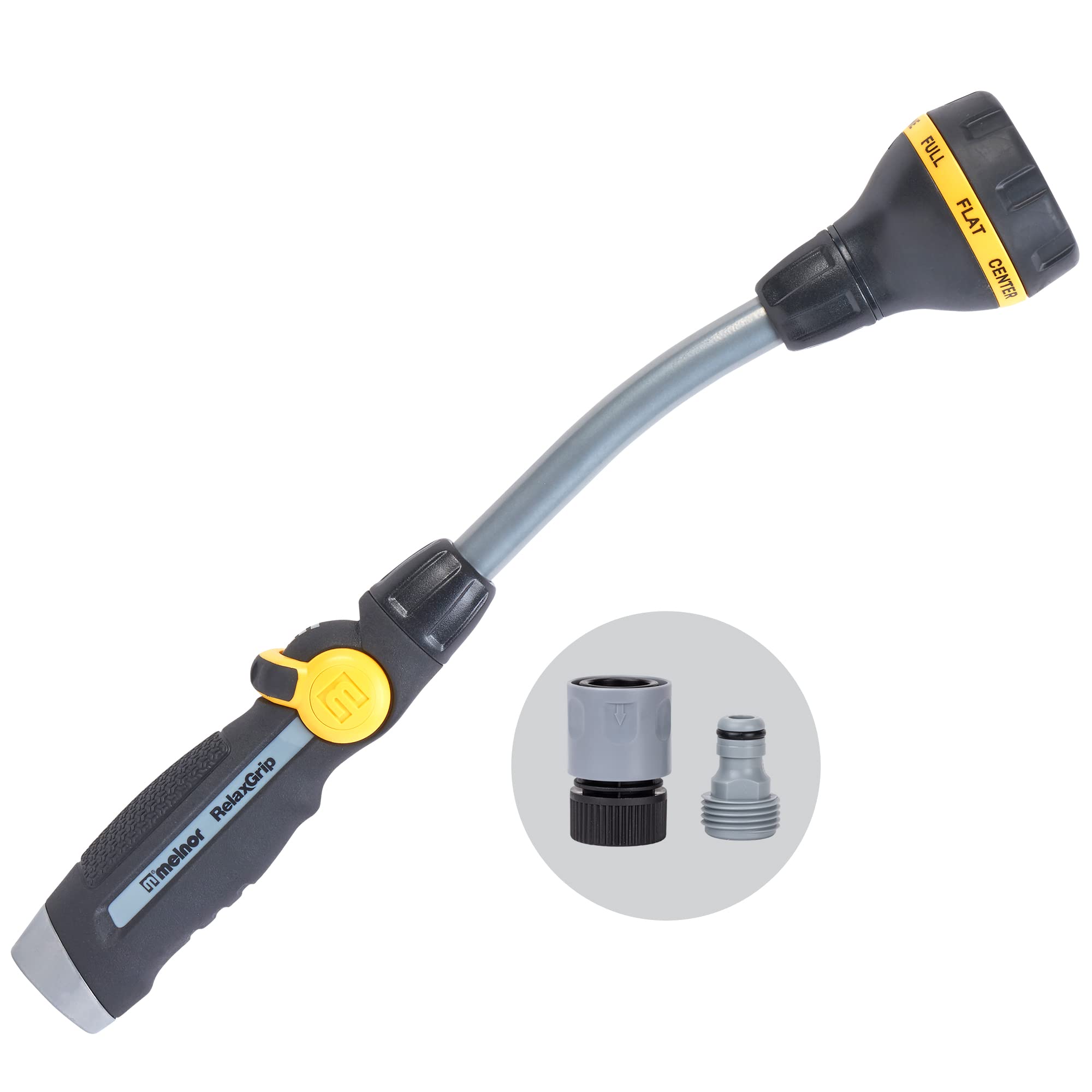 Melnor Relax Grip 15-inch wand with adaptor for easy reach watering tasks.
