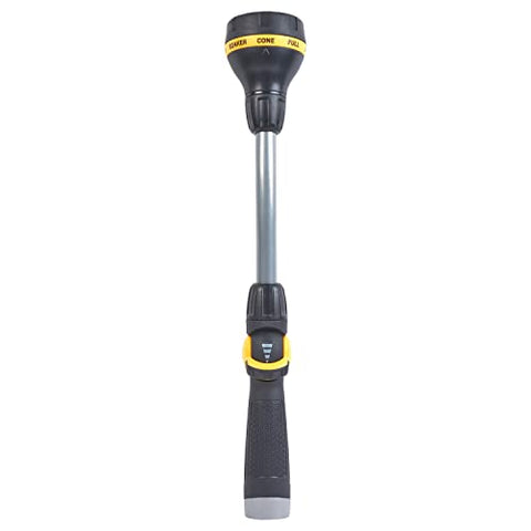 Melnor Relax Grip with thumb-control demonstrates smooth flow and less hand effort.