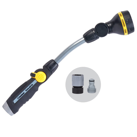 Melnor RelaxGrip 8-pattern nozzle for precise garden watering