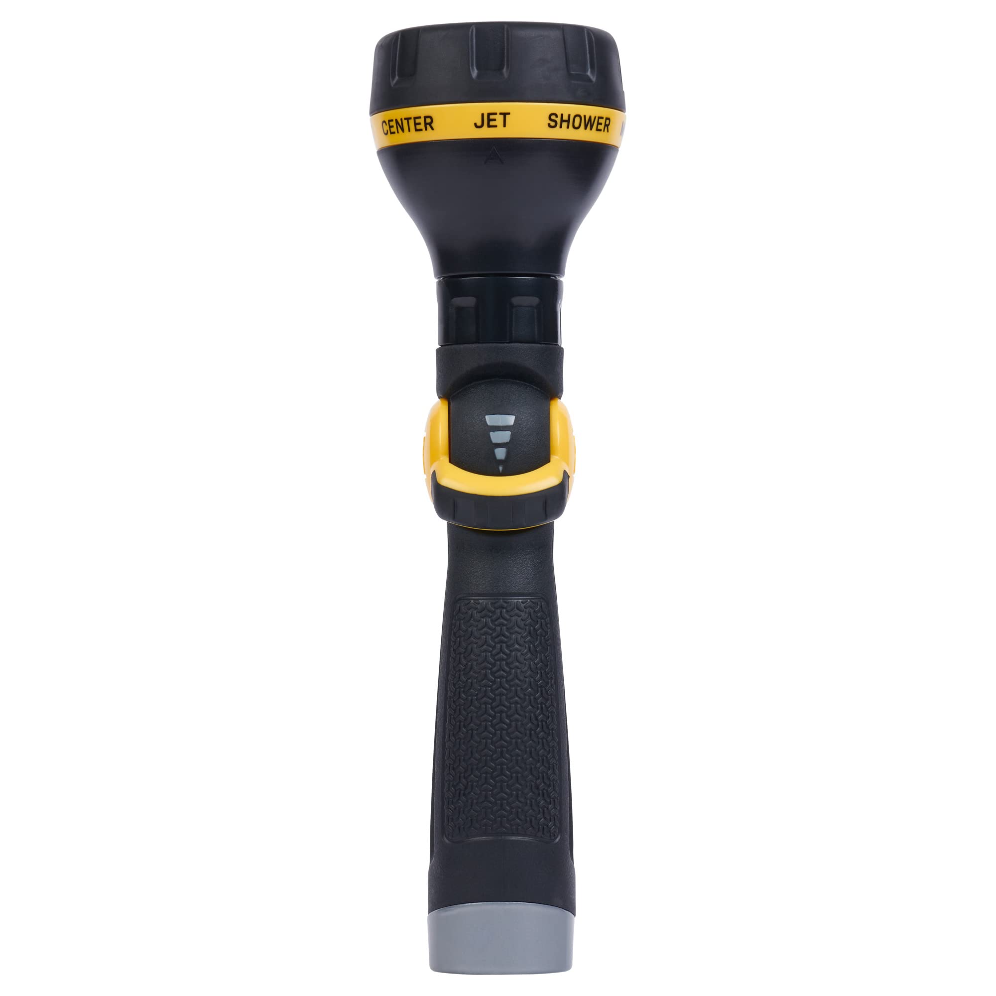 Melnor RelaxGrip assembled nozzle ready for garden use.