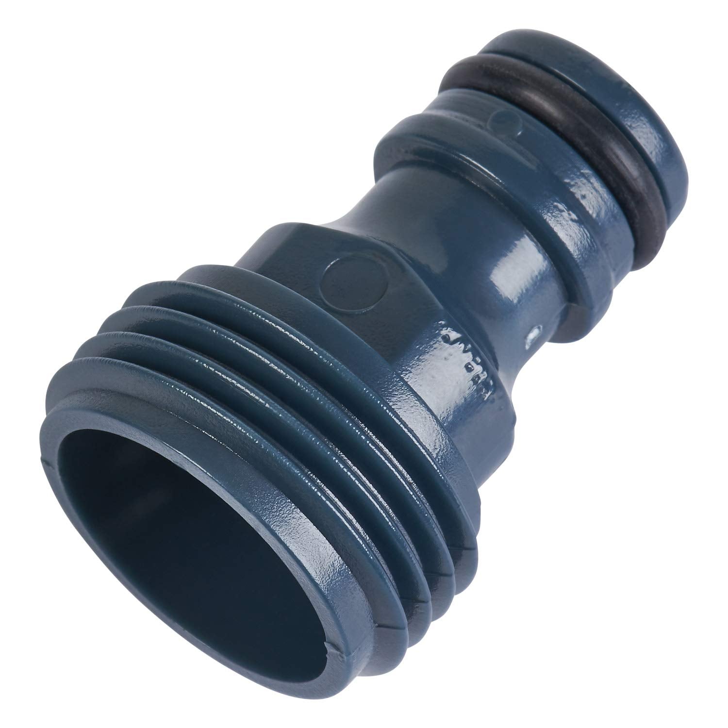Product Adapter stays attached to the sprinkler for quick connections.