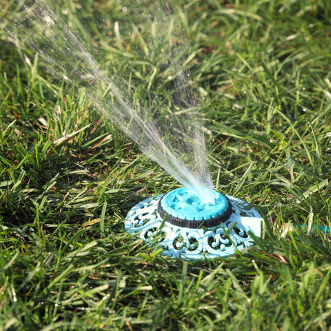Melnor Sprout is ideal for small garden coverage and irregular spaces.