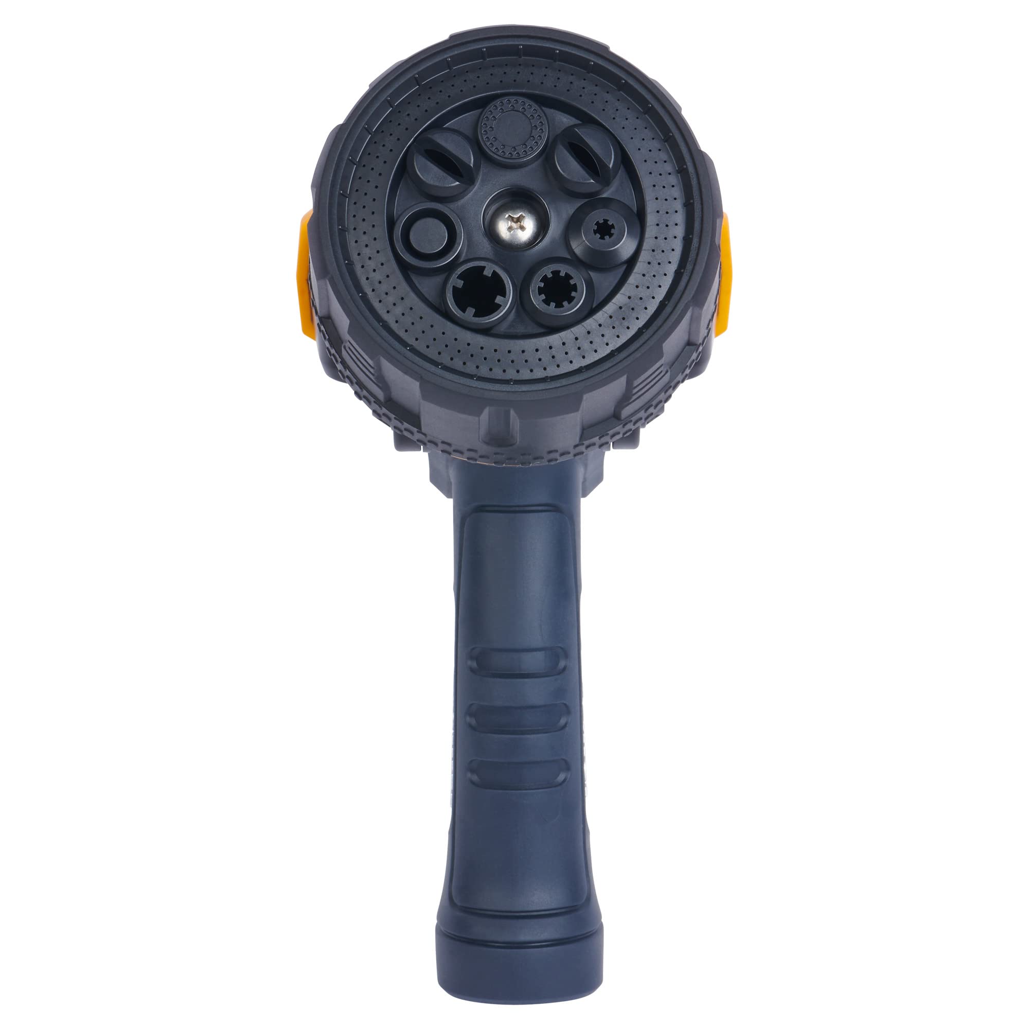 Melnor Torrent Fireman's Nozzle delivers up to 9.5 gpm for fast rinsing.