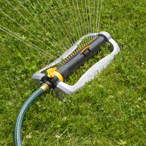 Covers up to 4,500 sq ft for lawns and gardens.
