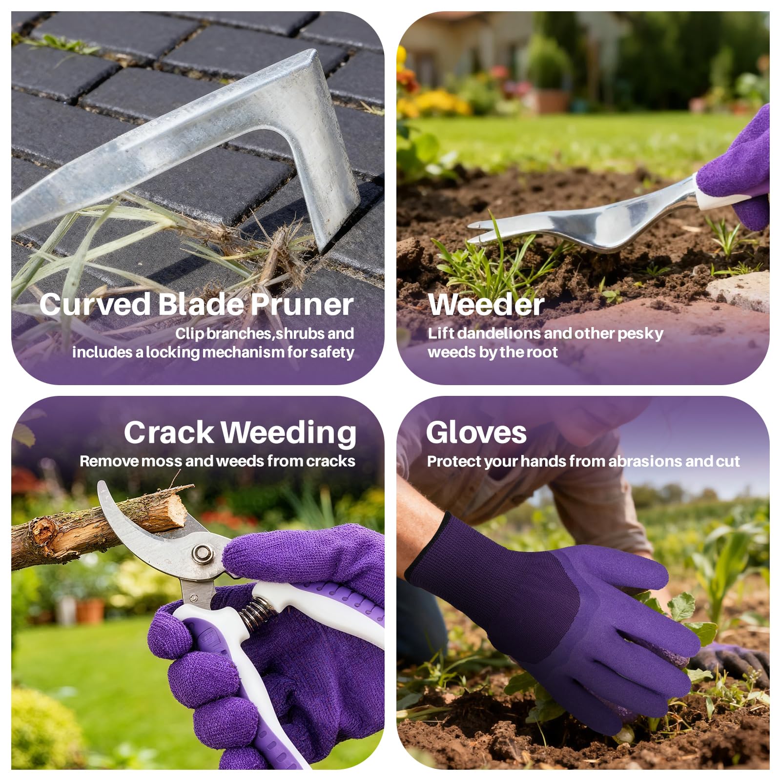MelonArt cultivator loosens soil and aerates roots for healthy growth.
