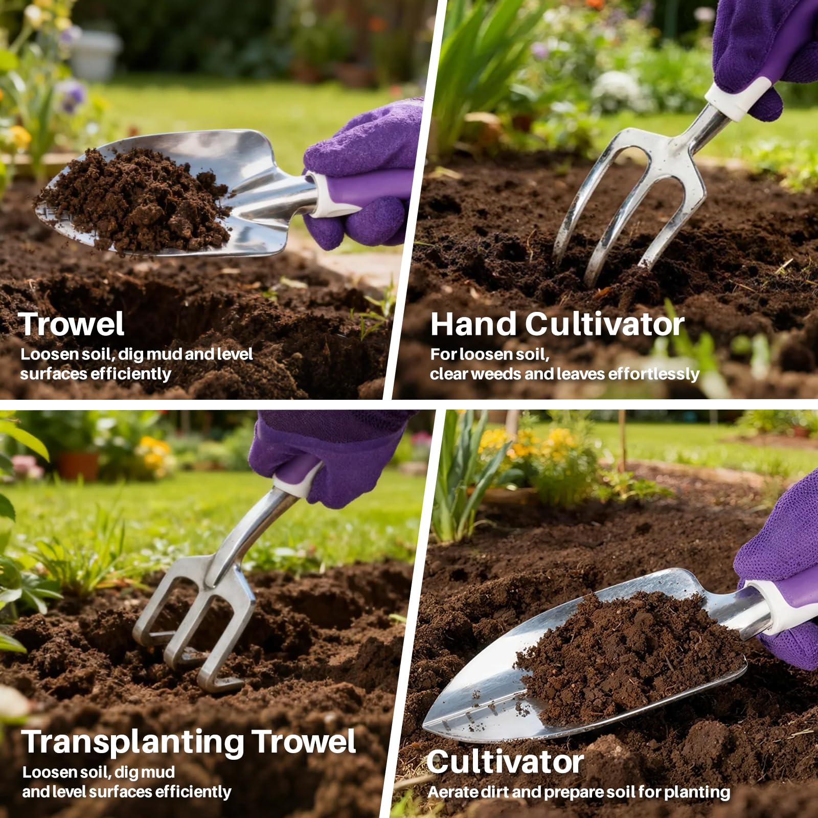 MelonArt small trowel ideal for precise planting in containers.