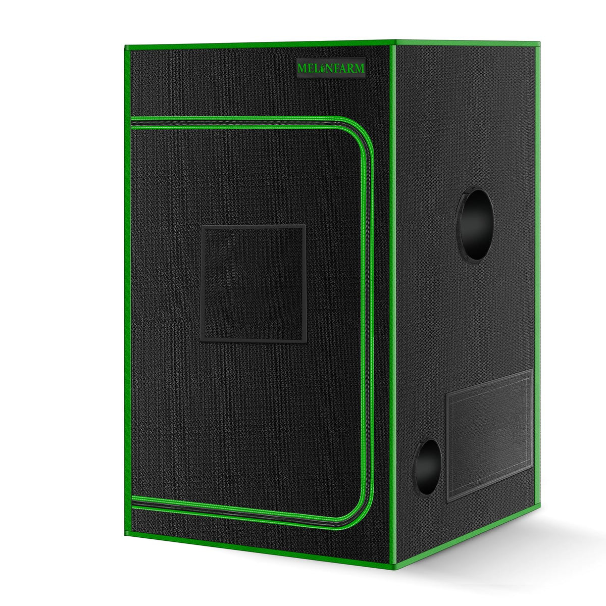 MELONFARM 2x2 grow tent front view ideal for compact indoor gardens