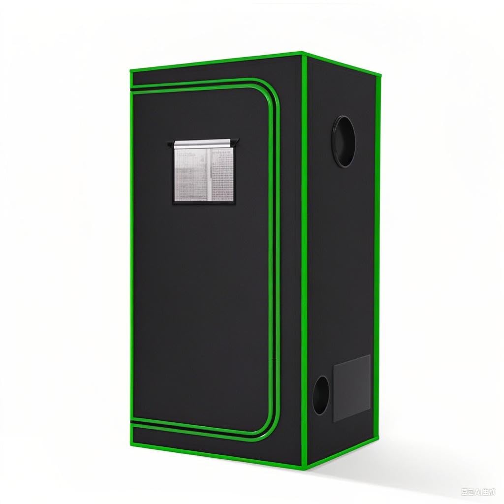 MelonFarm 2x2 grow tent interior with reflective lining improves light efficiency