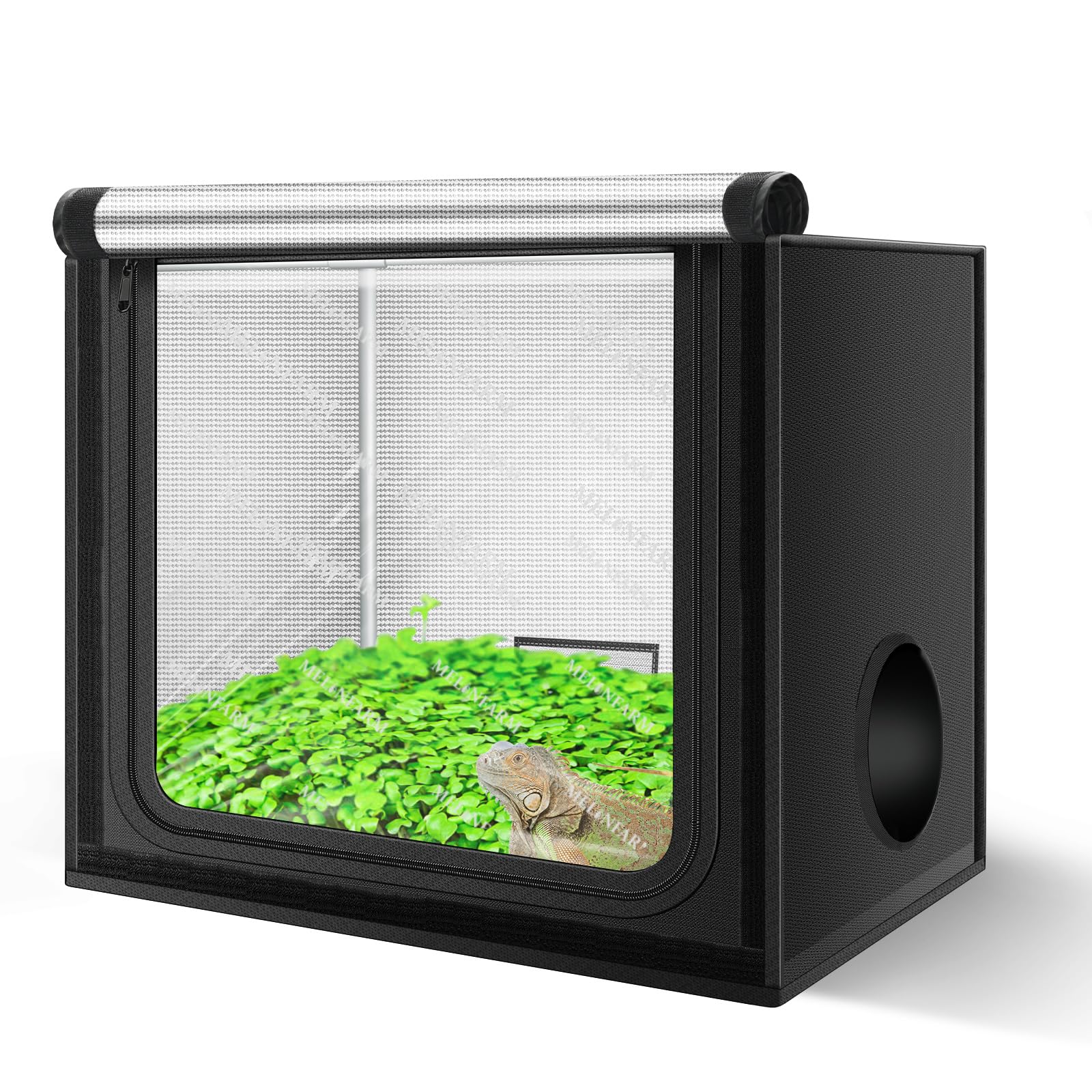 MELONFARM grow tent reflective liner boosts light efficiency for healthier plants